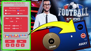 Football Studio Casino Game Bot: Automate Your Chances of Winning! Fotball studio strategy screenshot 4
