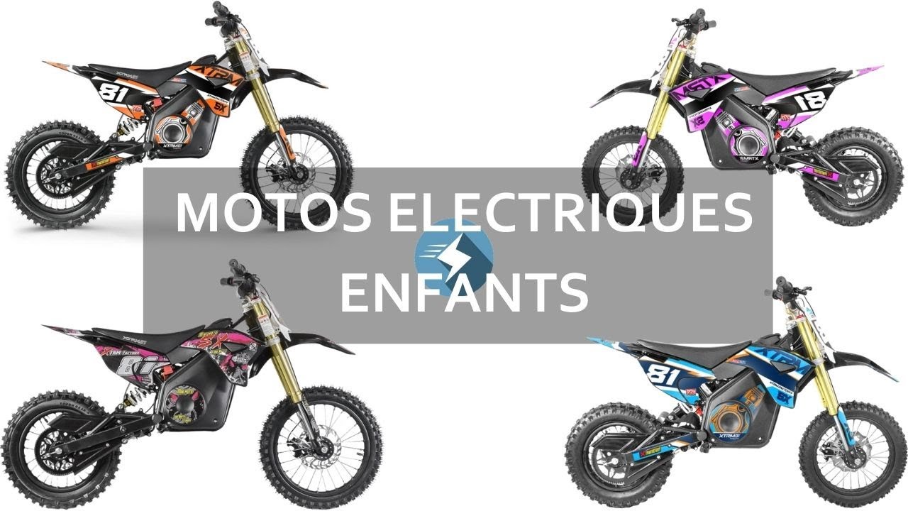 Motos électriques enfants : pour les motards en herbe de 4 à 12 ans 