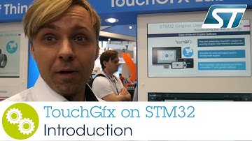 TouchGFX on STM32: Intro at embedded world 2019 (with Charbax)
