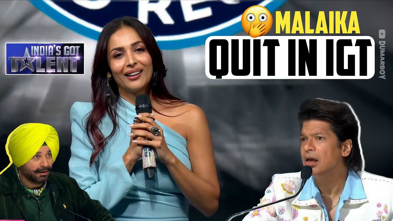 Malaika Arora India got talent Judge Se Alvida | IGT | Dumar Boy 