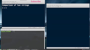Comparison of two string || shell programming