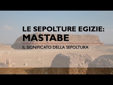 Video: Differenza Tra Mastaba E Pyramid