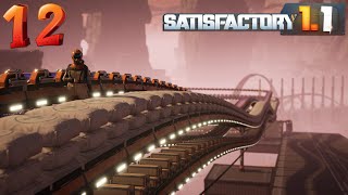 картинка: Конвейерные столбы и новые ресурсы. 12 серия прохождения Satisfactory