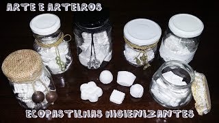 ECOPASTILHAS HIGIENIZANTES