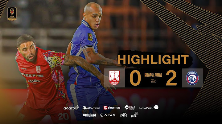 Highlight | PERSIS Solo vs AREMA FC | Semifinal 2 Piala Presiden 2024