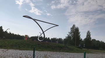 site-specific sculpture "QUISNAM·VERTITUR"