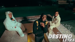 Mc Luuky, Mc Ryan Sp, Mc Meno K E Mc Negão Original Destino Clipe Com Letra Oficial