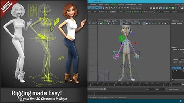 Easy Character rigging step by step in Maya 2017__Part 1