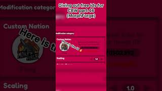 Giving out free ids for CBW part 46 (MorphForge) #shorts #cbw #countryballs