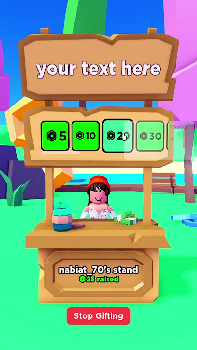 Donating 20 Robux In Pls Donate To @nabiat  #roblox #plsdonate #shorts #fyp #robux