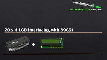 LCD Interfacing with 89c51 Microcontroller | Simulation | LCD Interfacing | Set Row and column