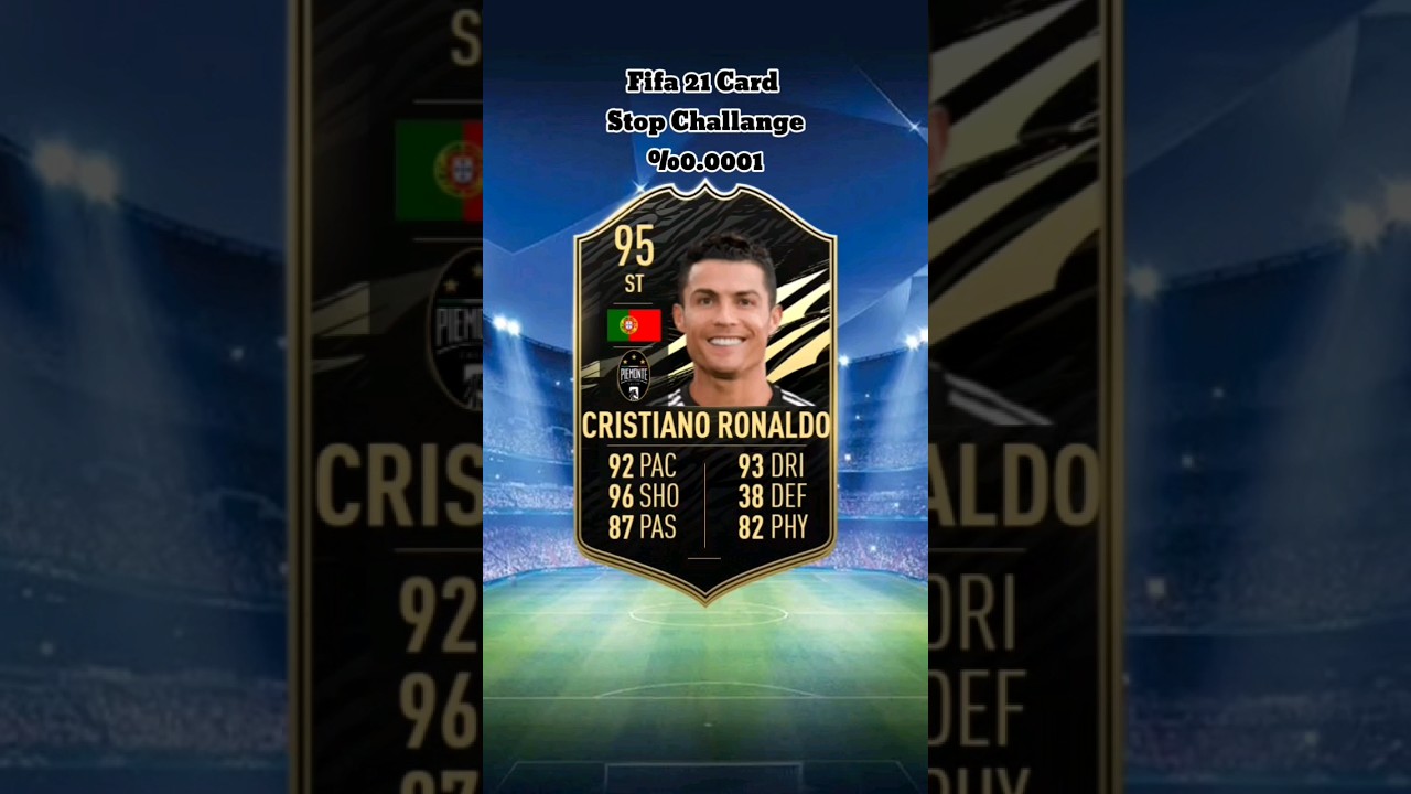 Fifa 21 Card Stop Challange