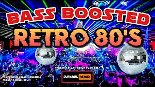 BASS BOOSTED RETRO 80'S | DJRANEL REMIX | USB FLASH DRIVE AVAILABLE