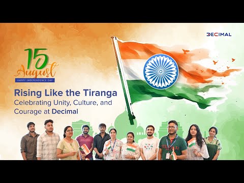 Rising Like the Tiranga - Celebrating Unity, Culture, and Courage at Decimal - video from Decimal Technologies