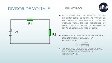Regla del Divisor de Voltaje Teoría Ejemplo 01