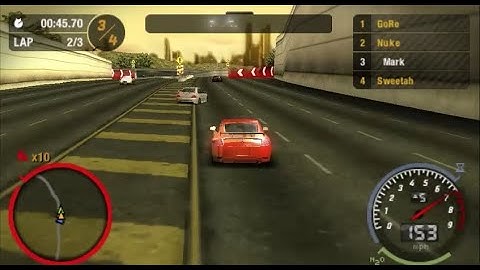 Need For Speed: Most Wanted 5-1-0 - Part 34 - Race #28 - Downtown Expressway (Circuit)