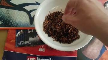 Making a vaper pipe tobacco blend