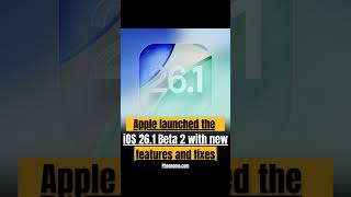 What’s New in iOS 26.1 Beta 2 Update #Apple #ios26 #iosdeveloper #iphone17 #news #updates #shorts