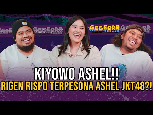 RIGEN RISPO TER-ASHEL ASHEL❗🤣 TERNYATA FANS MILITAN JKT48 GARIS KERAS❓ class=