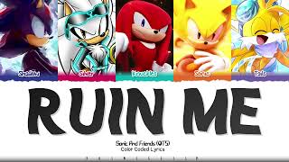 [AI COVER] Sonic And Friends OT5 - Ruin Me | (Orig. By Elevator Boys)