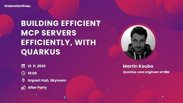 Building efficient MCP servers efficiently, with Quarkus