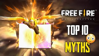 Top 10 Mythbusters in FREEFIRE Battleground | FREEFIRE Myths #277