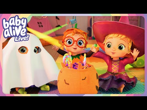 LIVE! The Babies And Charlie&#39;s Spooky Season 🎃 BRAND NEW Halloween Episode 🔴 Baby Alive Season 4