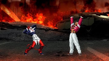 [KOF Mugen] Orochi iori Vs Wild O.Yashiro