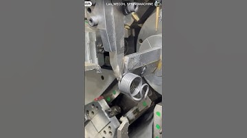 How to make spring in machine #cnc #machine