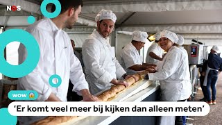Record! Franse bakkers maken stokbrood van ruim 140 meter lang