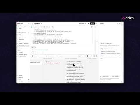 Arize AX: Alyx Demo 2026