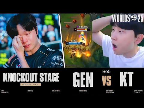 감동이 있는 미드라이너 비디디 【월즈 4강 KT vs GEN】