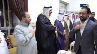 لقاء محمد الحلبوسي مع  شيوخ عشيرة البو ذياب في مضيف الشيخ حميد الشوكة