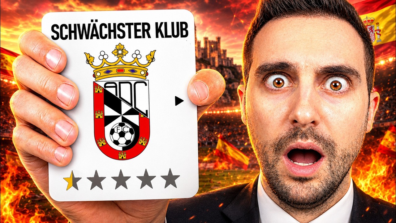 Mit dem SCHLECHTESTEN spanischen Verein zum CL Titel