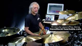 Dave Weckl Teaches Latin-Inspired Jazz: Pt. 4