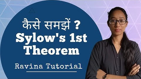 Sylow p- Subgroup | Sylow