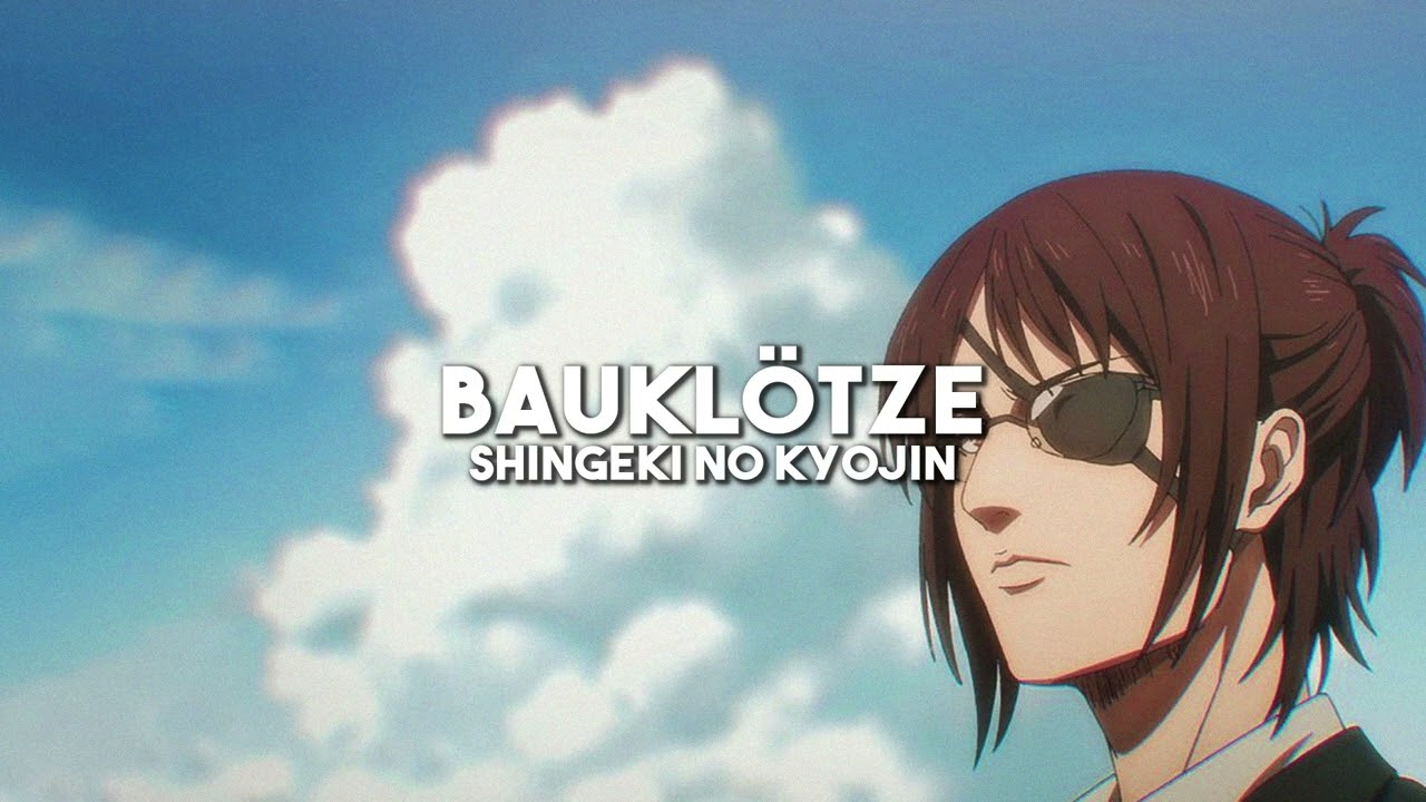 Bauklötze | Hange's Theme - Attack on Titan (sped up/nightcore)