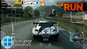 Need For Speed: The Run Android Gameplay (Winlator Amodfix5) Best Settings