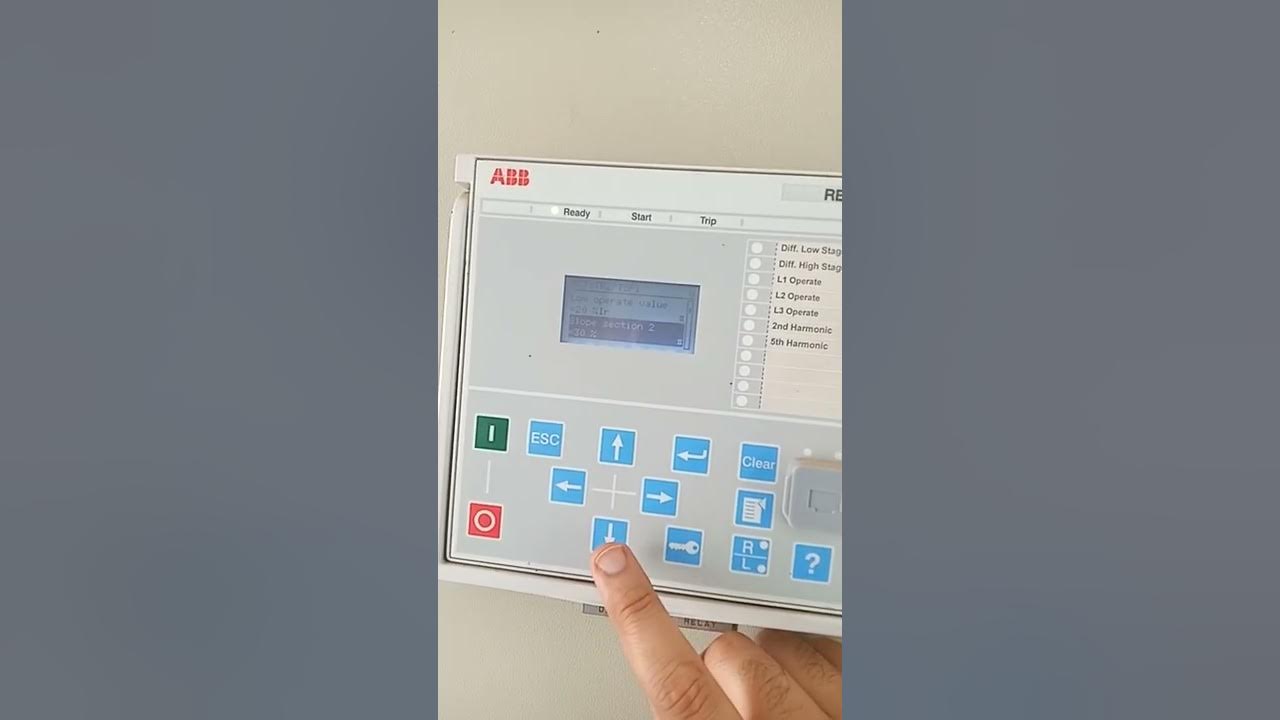 ABB RET615 DIFFERENTIAL RELAY FOR TRANSFORMER PART1 YouTube