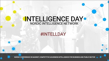 Nordic Intelligence Day 2017 - Stockholm, Sweden