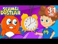 Tik Tak şarkısı ile 30 dk Sevimli Dostlar Bebek Şarkıları | Adisebaba Nursery Rhymes and Kids Songs