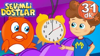 Tik Tak şarkısı ile 30 dk Sevimli Dostlar Bebek Şarkıları | Adisebaba Nursery Rhymes and Kids Songs