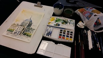 Watercolour Rendering   Architecture
