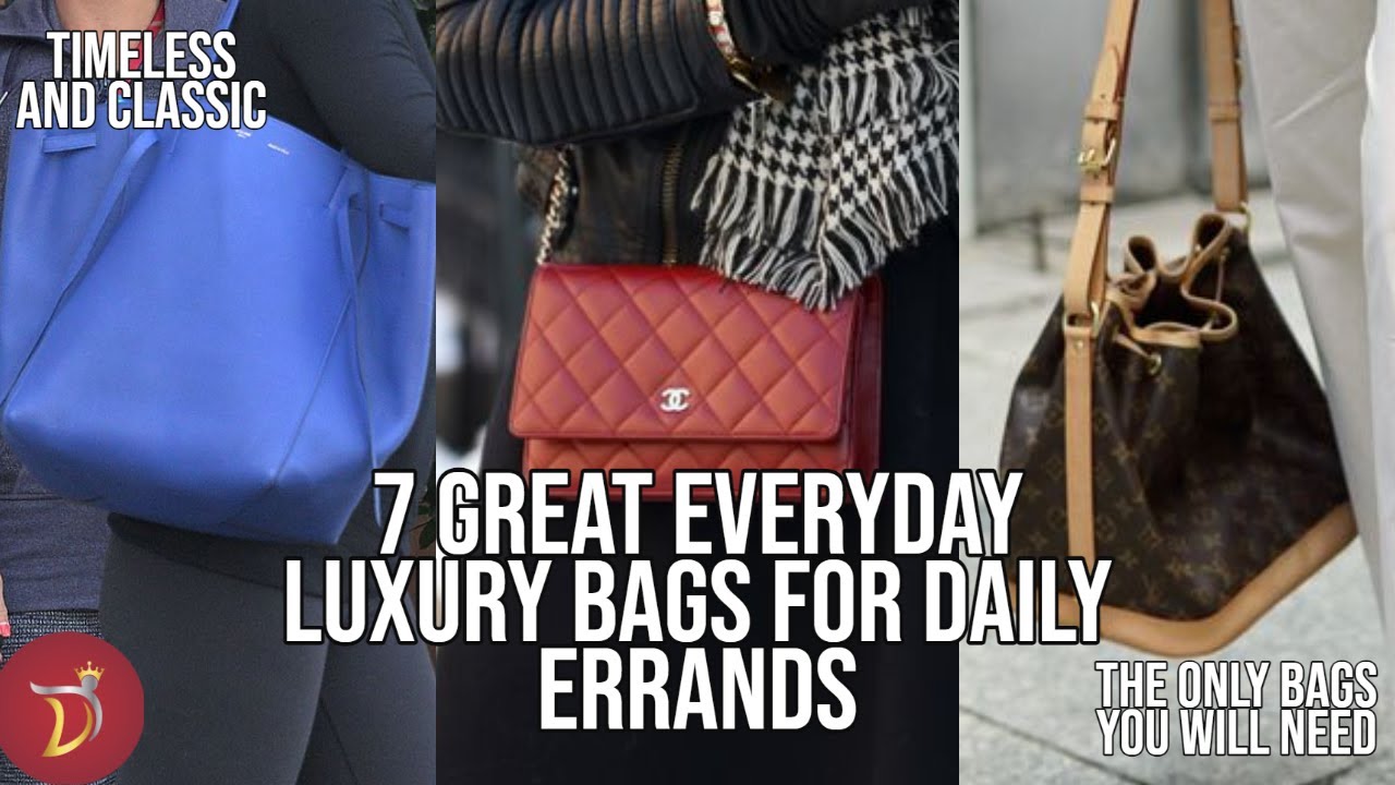 Looking For Style & Function ON THE GO? 7 Great Everyday *LUXURY HANDBAGS*  To Run Errands in 2023 