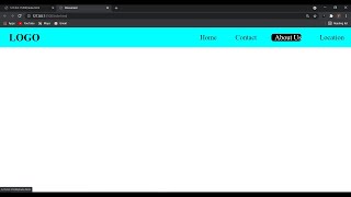 Easy way to make navigation bar with Hover effect