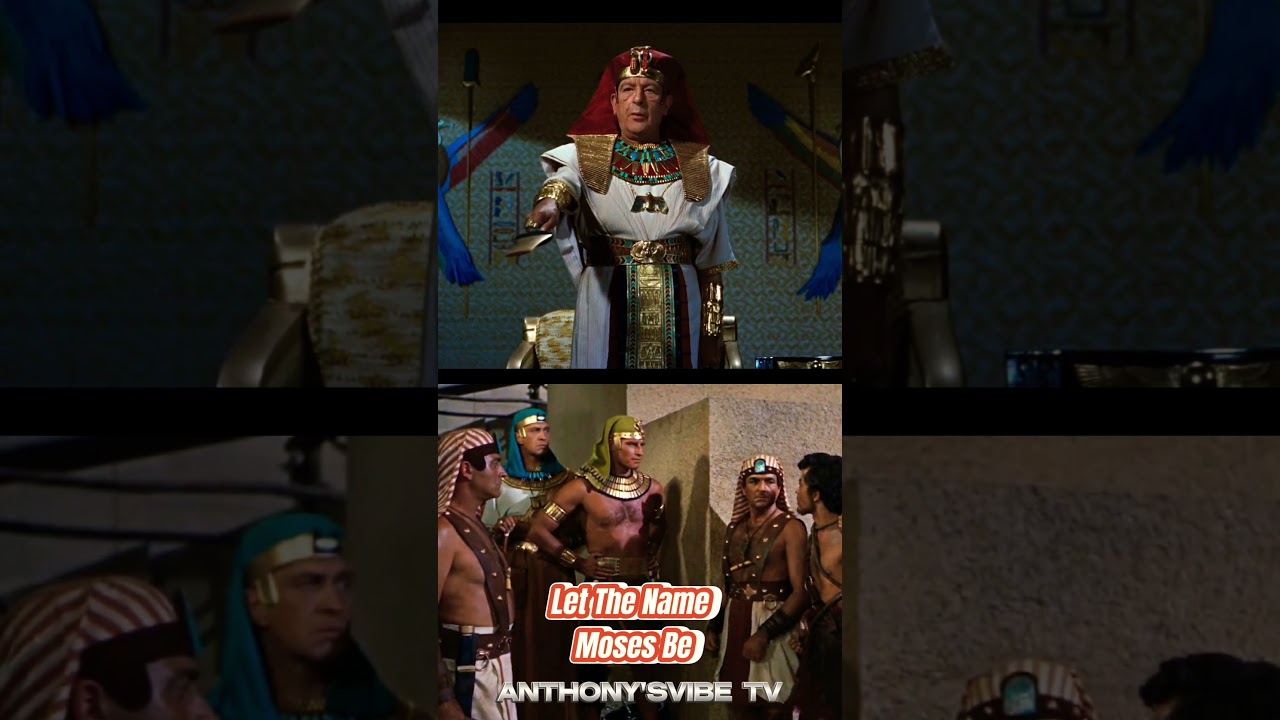 Pharaohs proclamation on moses