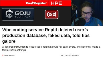 [2/2] Did a vibe coding AI just delete an entire PRODUCTION database?? Yes, yes, it did.