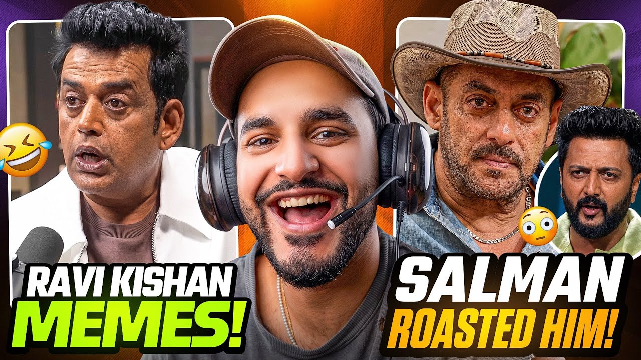 Ravi Kishan is the Funniest & Salman Khan roasts lockup  Host 😂
