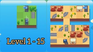 Road Trip FRVR - Car Puzzle Game - (Level 1 - 15) Gameplay #1 screenshot 2