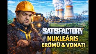 Satisfactory 1.1 – Brutális Mega Factory Építés! Automation Guide, Tips &amp; Endgame Live 6.rész -MULTI